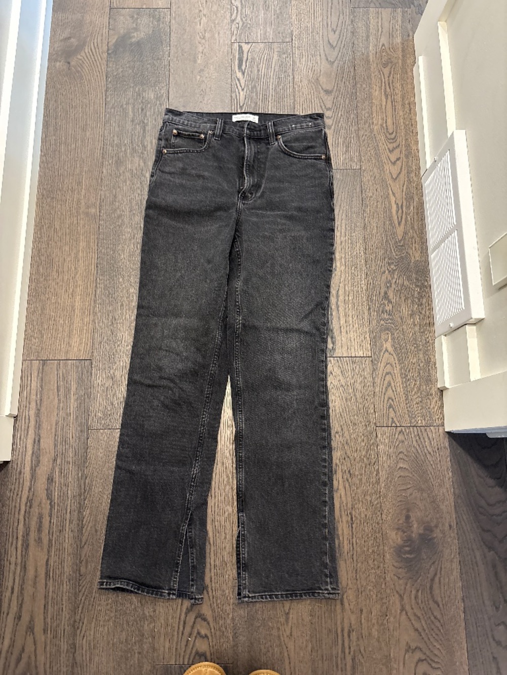 Abercrombie ultra high rise 90s straight